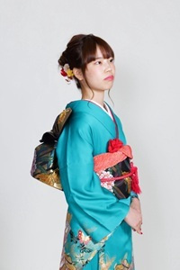 成人式（前撮り）明石魚住美容室